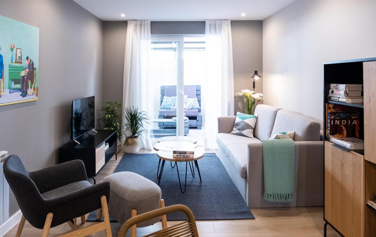 Apartamento De Diseno Centrico Con Terraza Espectacular サンティアゴ・デ・コンポステーラ エクステリア 写真
